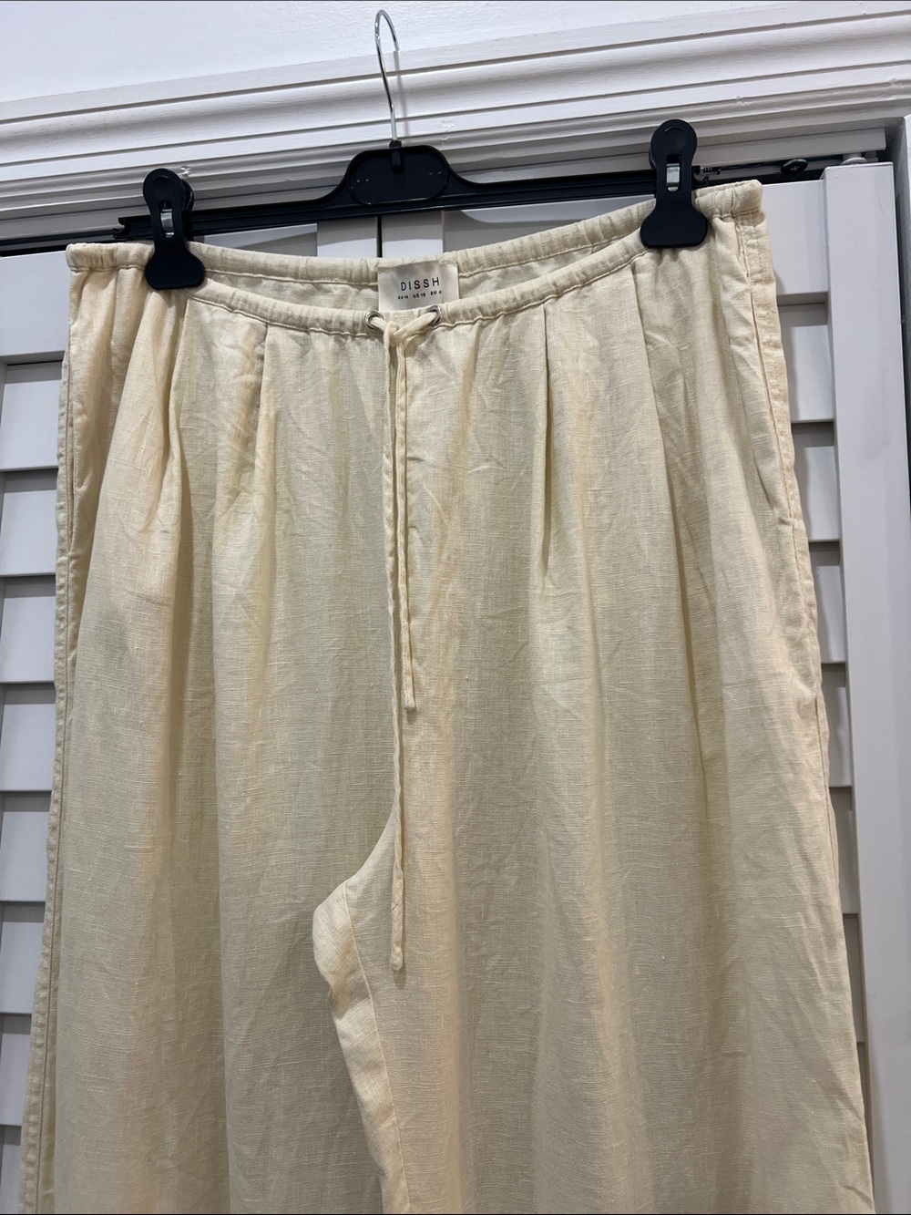 ✨✨DISSH Soft Butter Yellow Drawstring Pants ✨✨